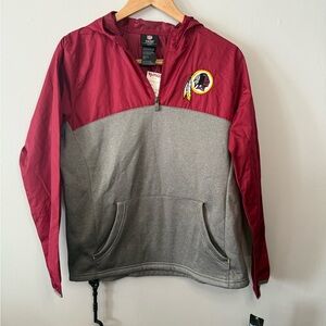 NWT Washington Redskins Youth Windbreaker – Size Large – NFL Team Apparel